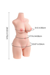 Joyotoy Mona BBW Sex Doll Torso